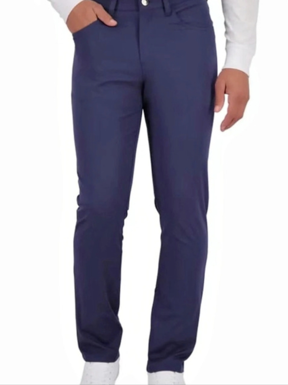 Kirkland Signature Men's 5-Pocket Pant Blue Waist 34x29 NWT